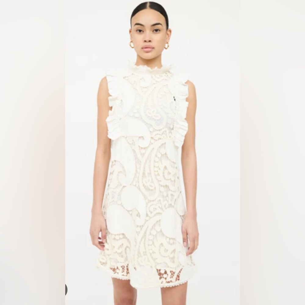 SEE by CHLOE  White Lace Dress SIZE 36